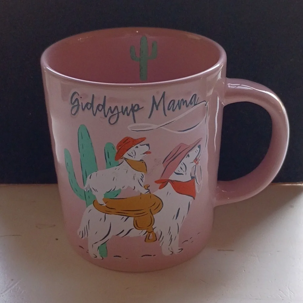 Giddyup Mama Pink Coffee Mug